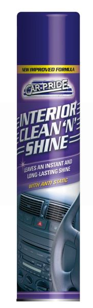 CAR PRIDE INTERIOR CLEAN 'N' SHINE - 300ML  