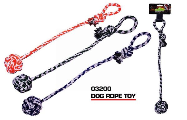 Dog Rope Toy - Colours May Vary