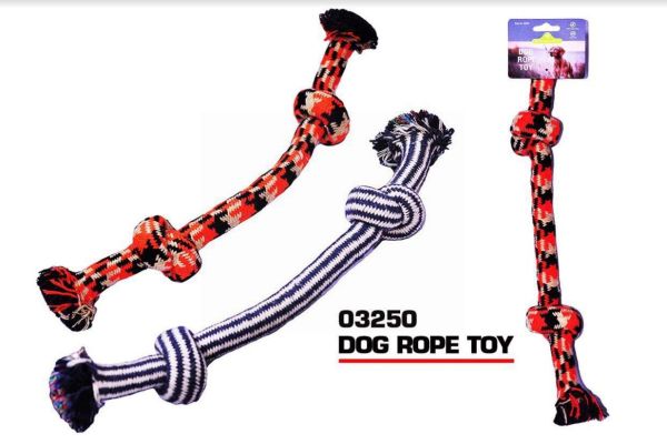 Pets That Play Dog Rope Toy for Small & Medium Dogs - Assorted Designs
