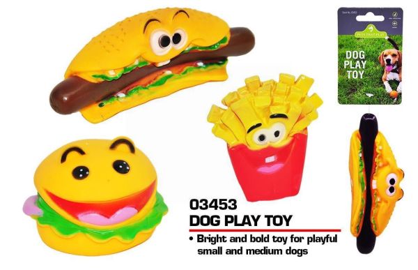 Pets That Play Dog Play Toy - For Small / Medium Dogs - Assorted Shapes