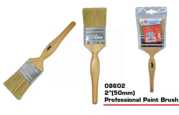JAK Professional Paint Brush with Wooden Handle - 2"