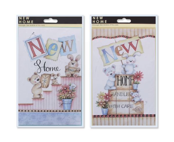 NEW HOME CARD - 2 DESIGNS