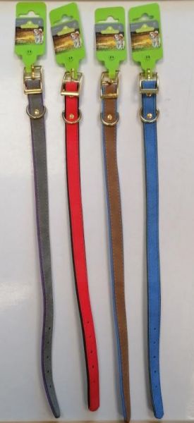 Pets That Play Dog Collar - 2cm x 48cm Approx - Colours May Vary