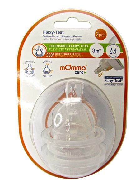 Mamma Flexy Teat - Variable Flow - Pack Of 2