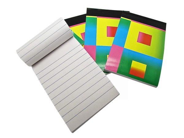 Compact Colourful Memo Pads - Pack Of 4