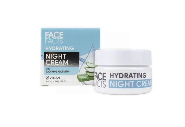 Face Facts Hydrating Night Cream with Aloe Vera - 50ml