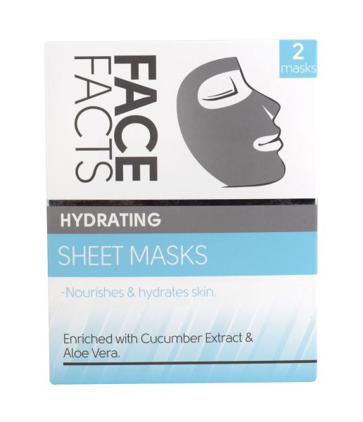 Face Facts Hydrating Sheet Masks - Pack of 2