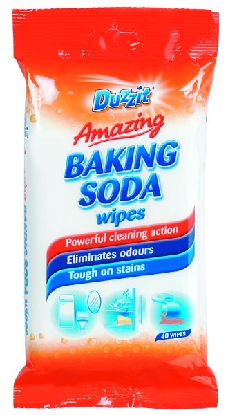 151 Duzzit Amazing Baking Soda Wipes - Pack of 40