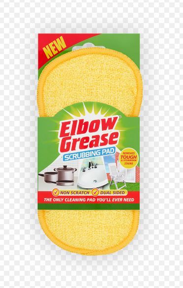 Elbow Grease Scrubbing Pad - 19.5 x 9 x 2cm