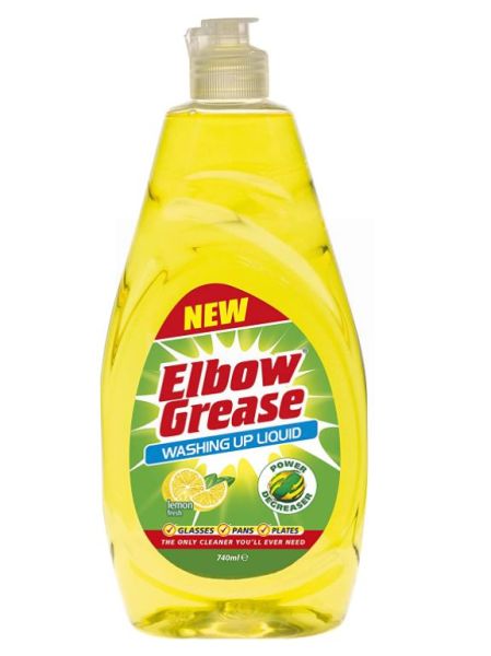 151 Elbow Grease Washing Up Liquid - Lemon Fresh - 600ml