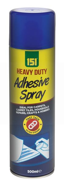 151 Heavy Duty Multipurpose Adhesive Spray - 500ml