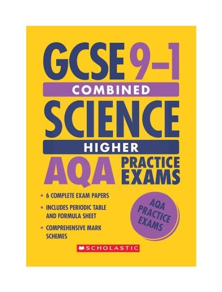 COMBINED SCIENCE GCSE HIGHER AQA PRACTICE EXAMS BOOK