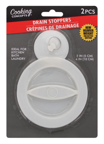 DRAIN STOPPERS 2 PC