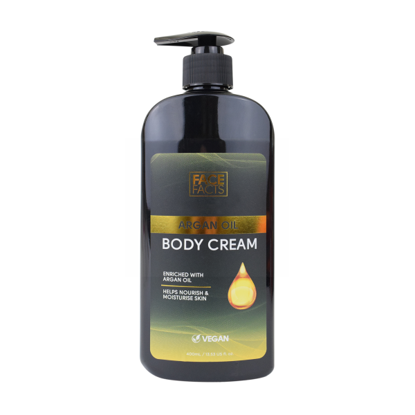 Face Facts Argan Oil Body Cream - 400ml