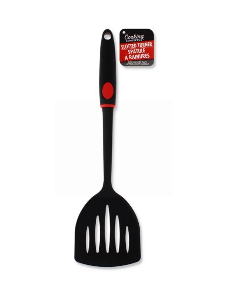NON-STICK SLOTTED TURNER NON-SLIP 