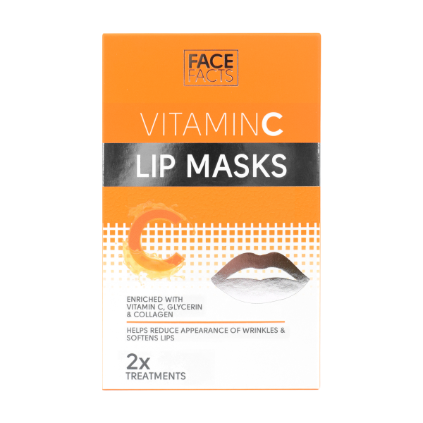 Face Facts Vitamin C Lip Masks - Pack of 2