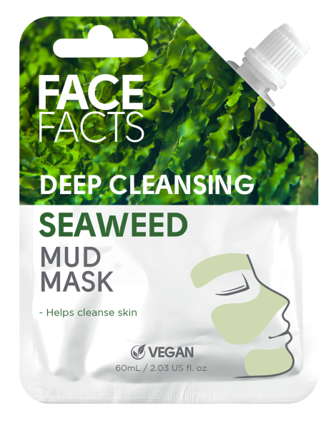 Face Facts Deep Cleansing Mud Mask - Seaweed - 60ml