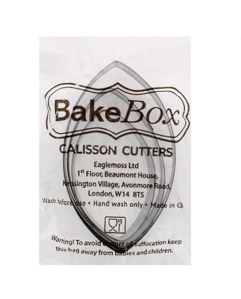 BAKE BOX CALISSON CUTTERS 3 PC