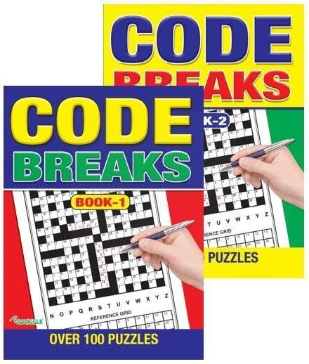 Code Breaks Puzzle Book - 27 x 20cm