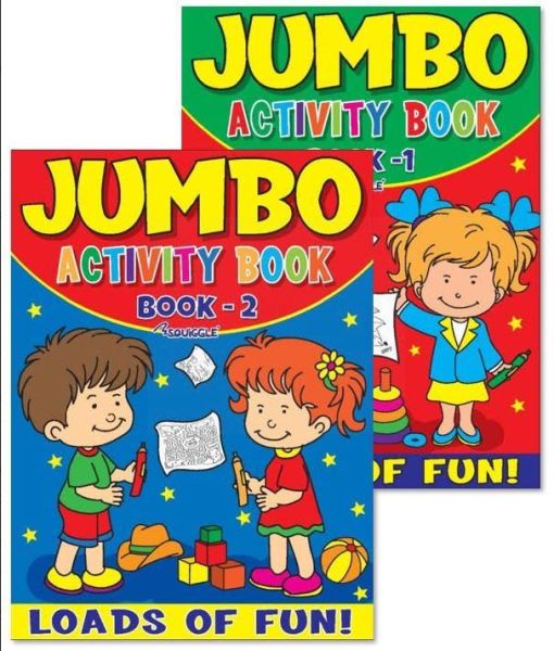 Jumbo Activity Book - Book 1 & 2 - 0% VAT