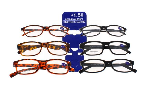 READING GLASSES +1.50 MIXED