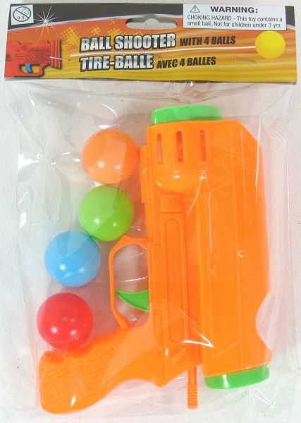 Toy Ball Shooter Gun With 2 Balls