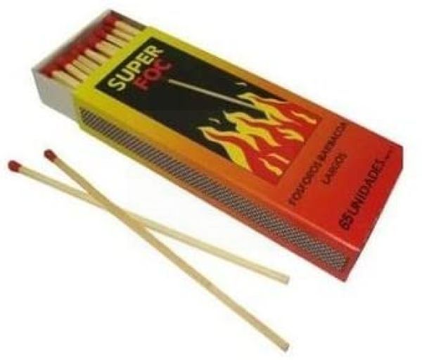 SUPER FIRE SAFETY MATCHES - EXTRA LONG 