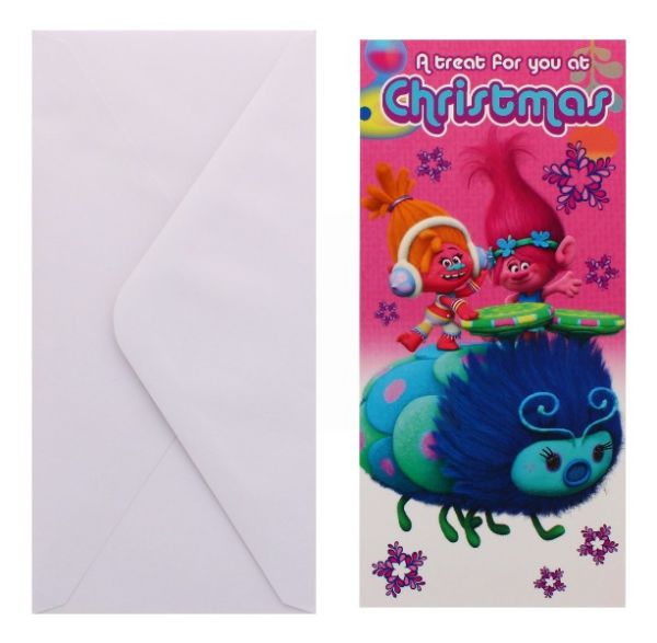 DREAMWORKS TROLLS CHRISTMAS CARD