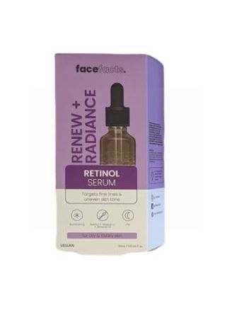Face Facts Retinol Serum for Dry & Thirsty Skin - Renew + Radiance - 30ml