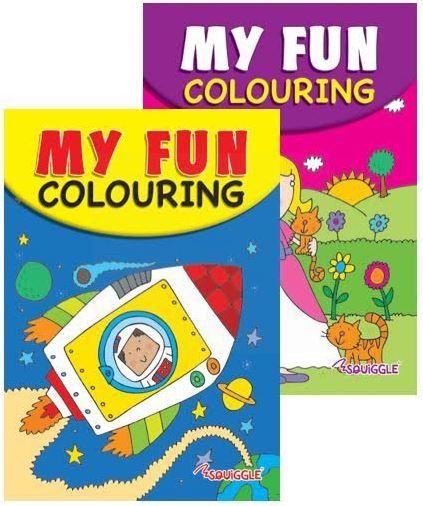 My Fun Colouring Book - 21 x 14.5cm - 0% VAT