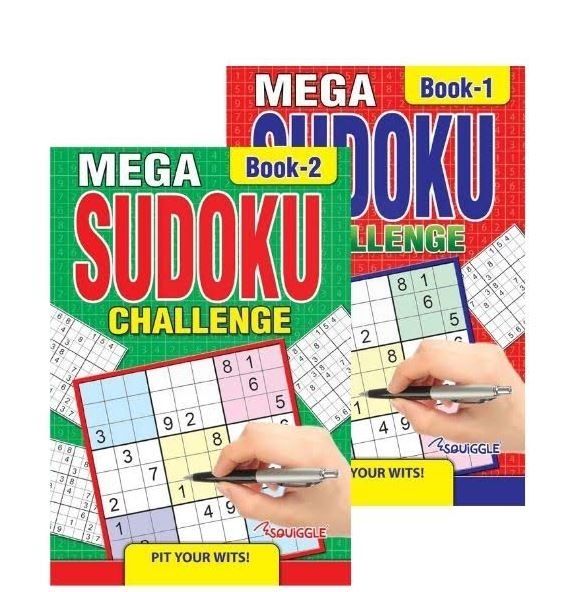 Mega Sudoku Challenge Book - A5 Size - 0% VAT