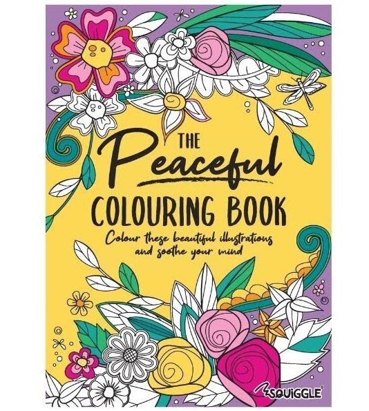 The Peaceful Colouring Book - 0% VAT