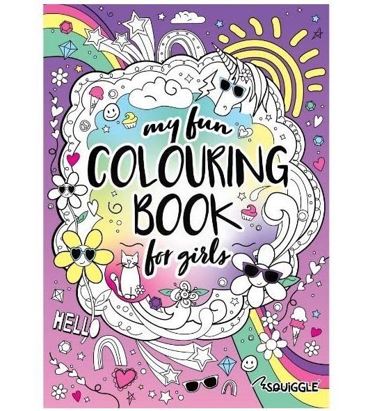 My Fun Colouring Book for Girls - 0% VAT