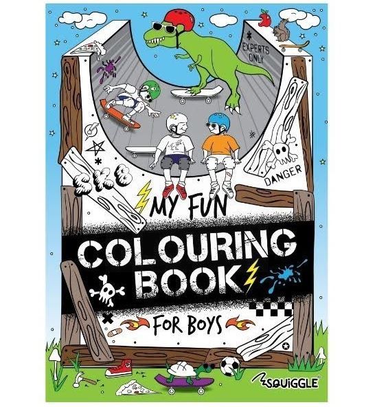 My Fun Colouring Book for Boys - 0% VAT
