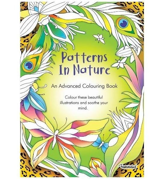 Patterns in Nature Advanced Colouring Book - 0% VAT