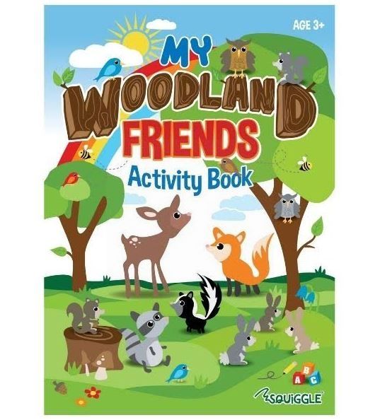 My Woodland Friends - All-in-1 Activity Book - 40 Pages of Fun