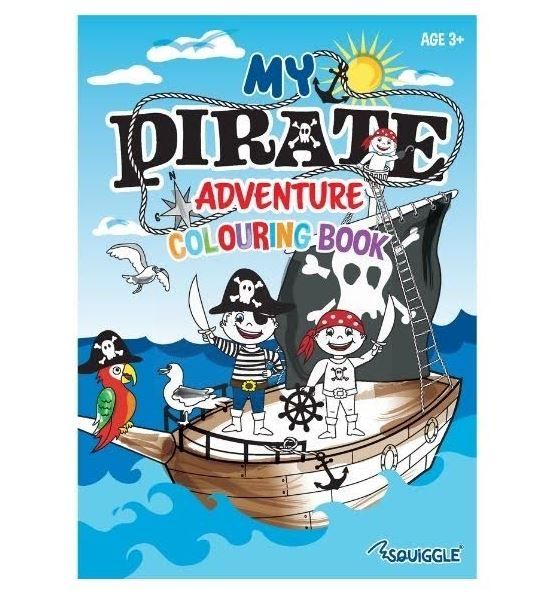 My Pirate Adventure - A Colouring Activity Book - 22 Pages of Fun