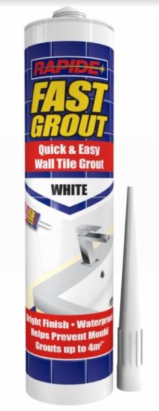 Rapide Quick & Easy - Fast Grout - White - 280ml - Exp: 01/23