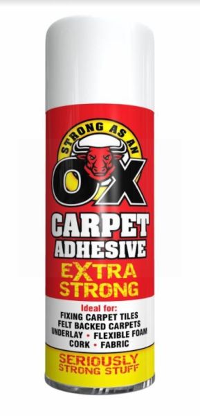 Strong As An Ox - Extra Strong Carpet Adhesive - 500ml