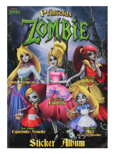 ZOMBIE STICKER BOOK ONLY - PORT