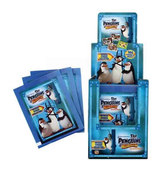THE PENGUINS STICKERS 50 PACK