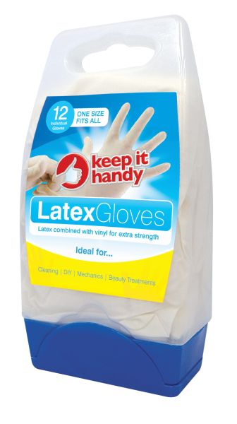 Latex Gloves - Pack Of 12 