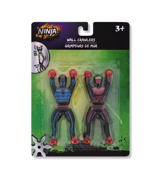 NINJA STICKY CRAWLERS 2-PACK AGES 3+
