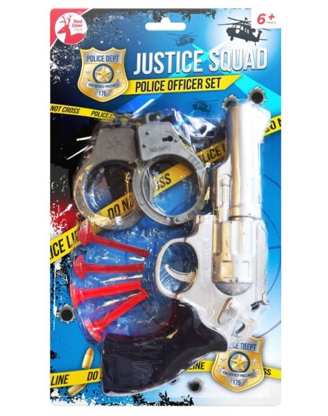 Red Deer Toys Justice Squad Police Officer Set 