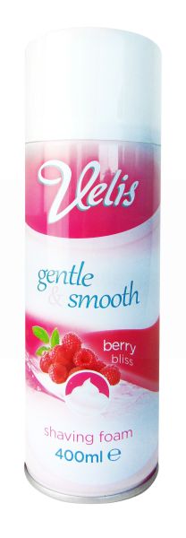 Velis Gentle & Smooth Shaving Foam for Ladies - Berry Bliss - 400ml