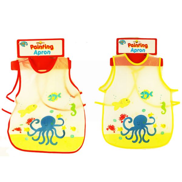 Kids Paint Apron - 2 Assorted Designs - Designs May Vary