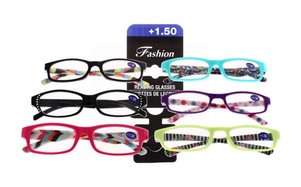 READING GLASSES +1.50 ASSORTED