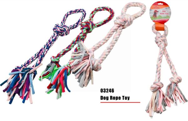 Doggy Rope Toy - Colours May Vary