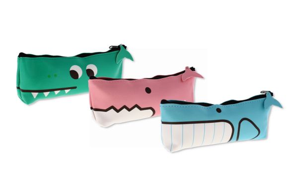 ANIMAL PENCIL CASE ASSORTED DESIGNS
