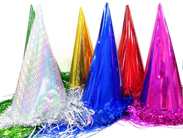 TINSEL DOME HAT ASSORTED